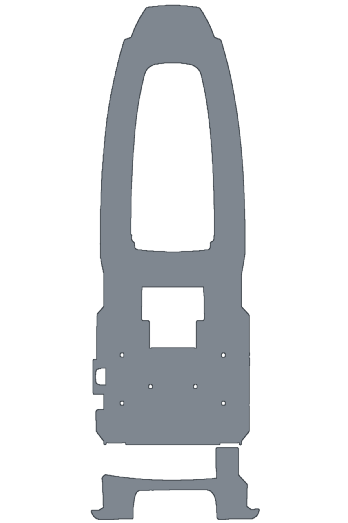 Boston Whaler 330 Outrage clean-v7 custom EVA foam boat flooring layout