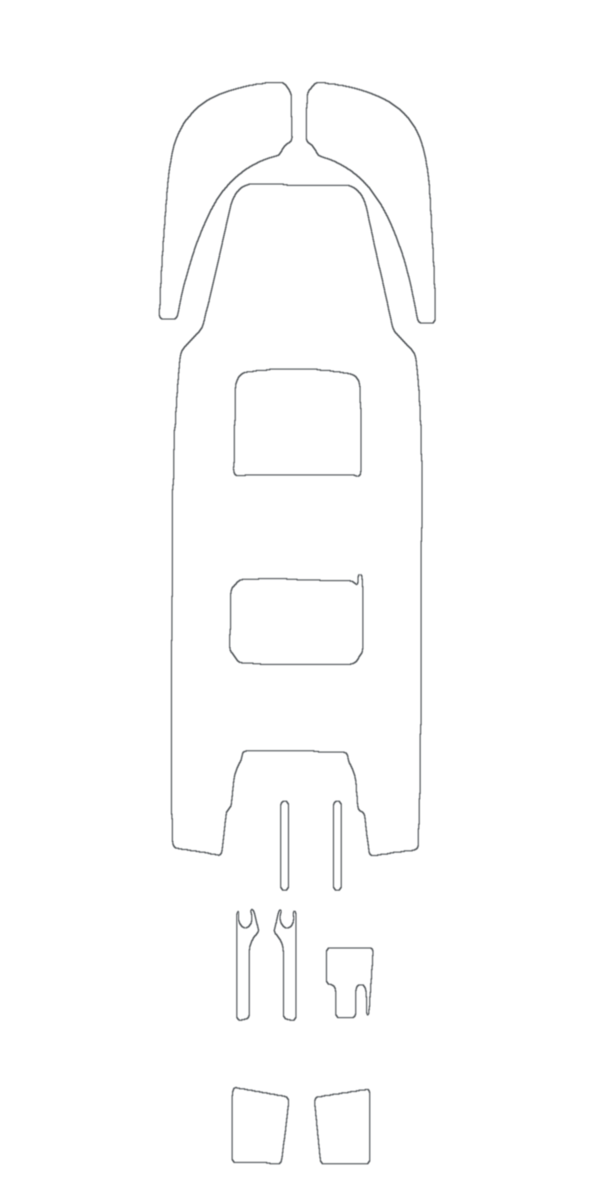 2018 Boston Whaler 19 Custom EVA Foam Boat Flooring
