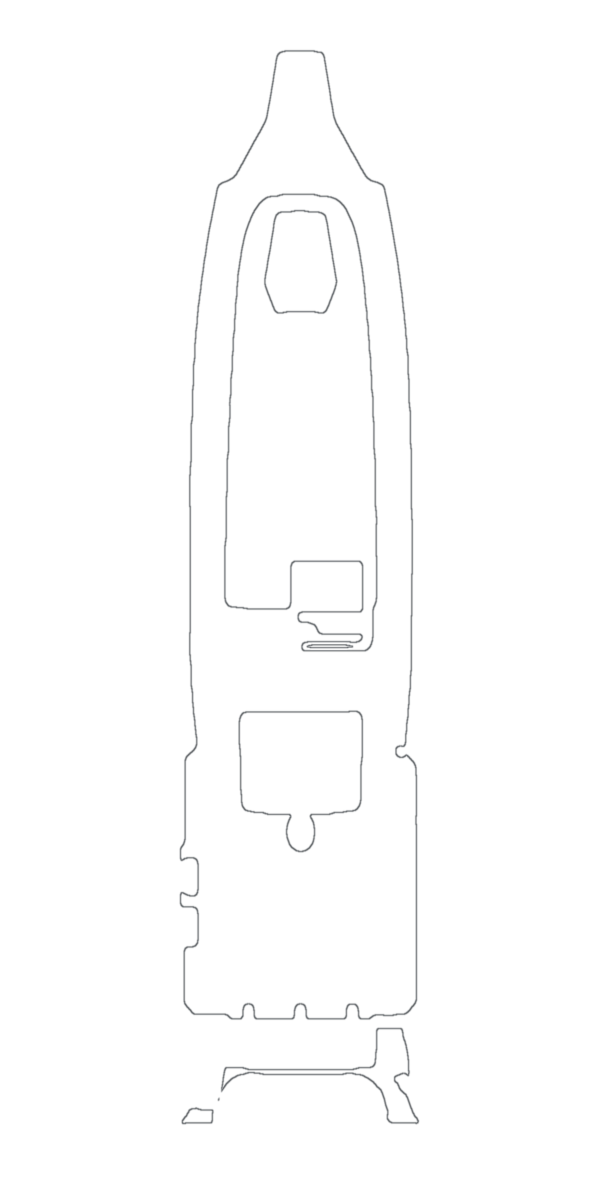 2014 Boston Whaler 370 Outrage CC Aangepaste EVA-schuimbootvloer