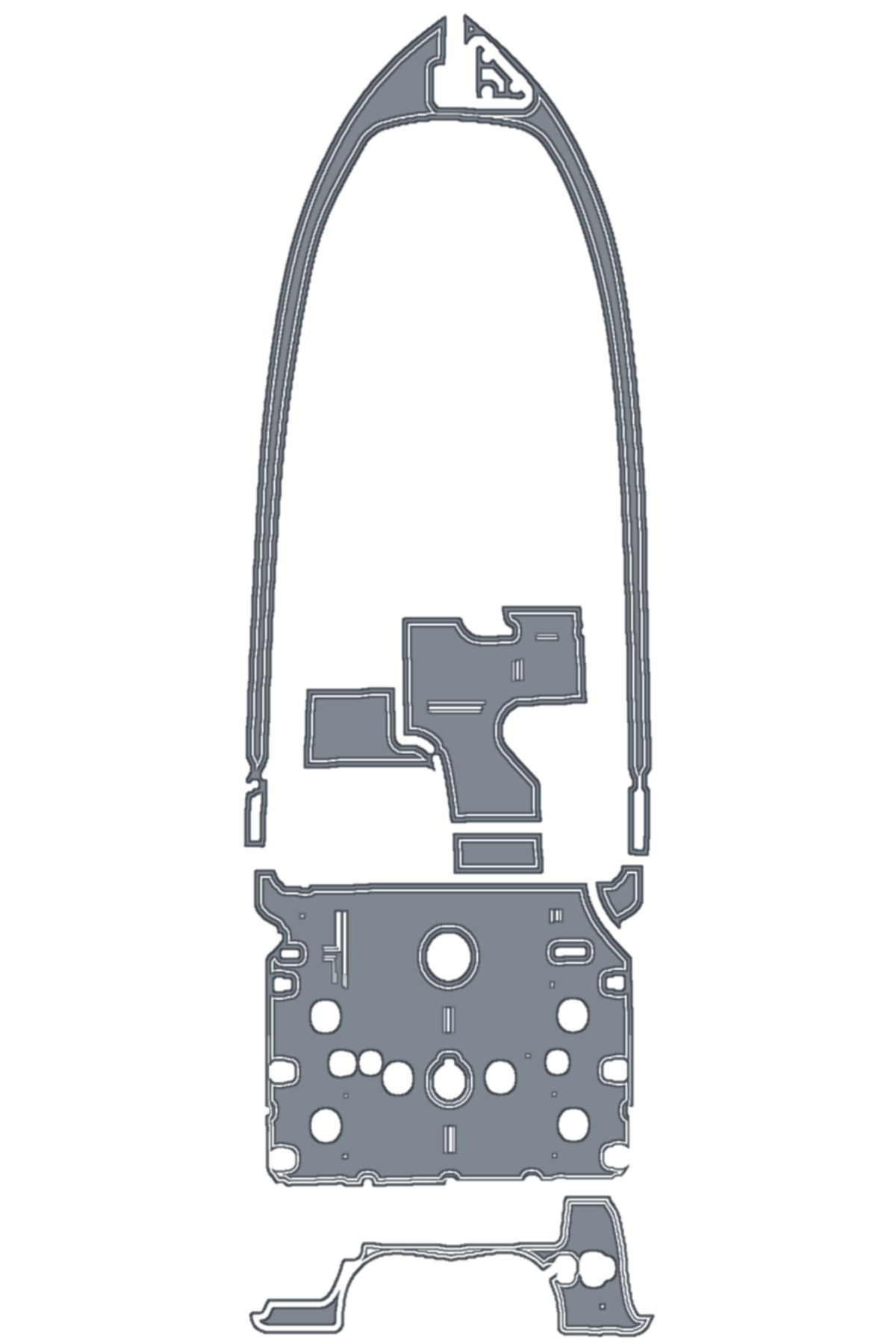 2019 Boston Whaler 315 Conquest PoseidonDeck clean clarity-v7 hero