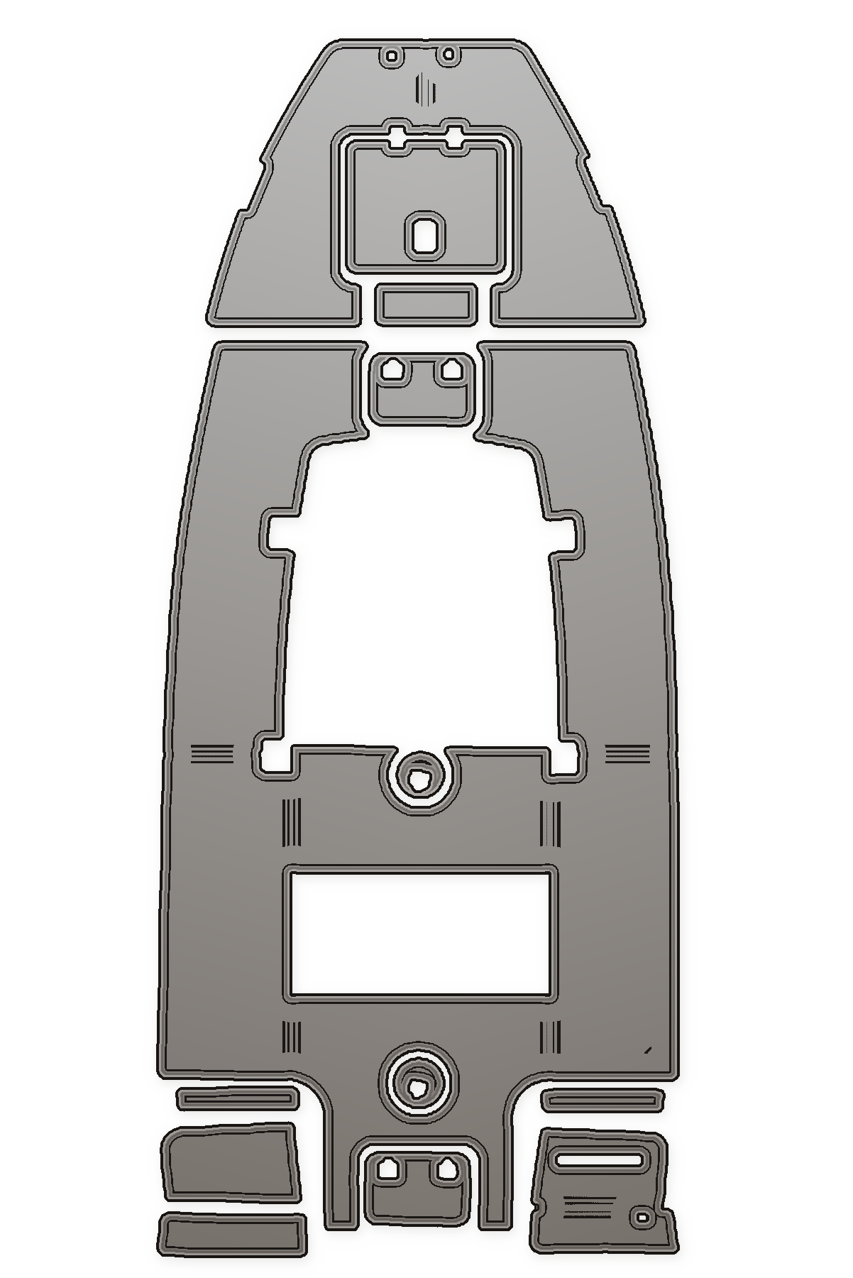 Century 2000 Custom EVA Foam Boat Flooring