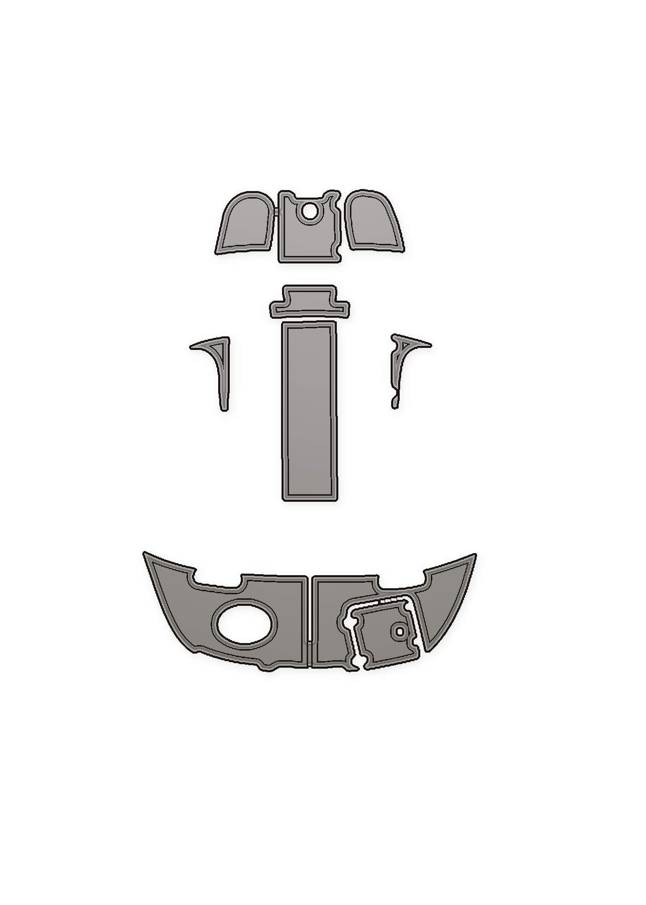 Chaparral 233 Explorer Aangepaste EVA-schuim bootvloer