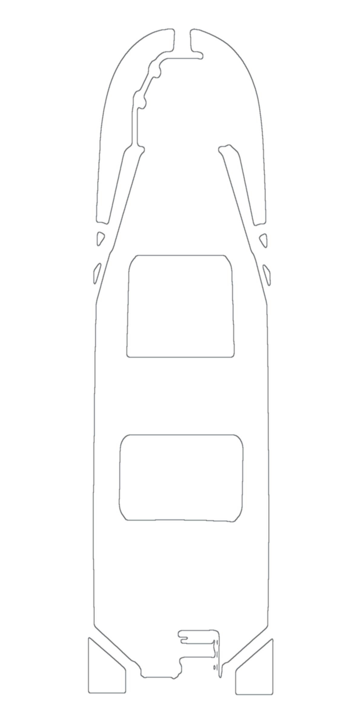 2020 Boston Whaler 15 Montauk Custom EVA Foam Bootvloer