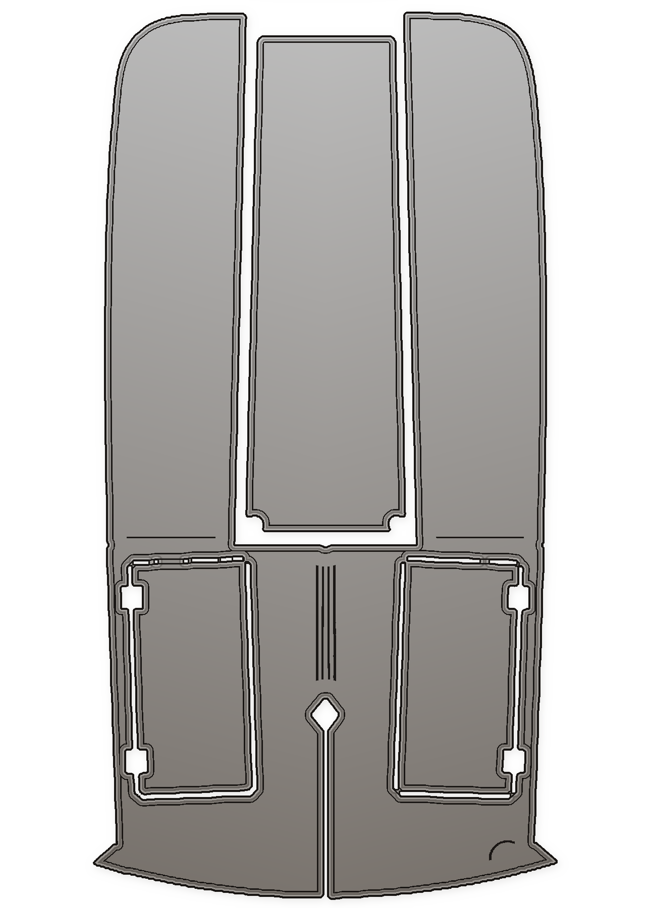 Domani S30 Custom EVA Foam Boat Flooring