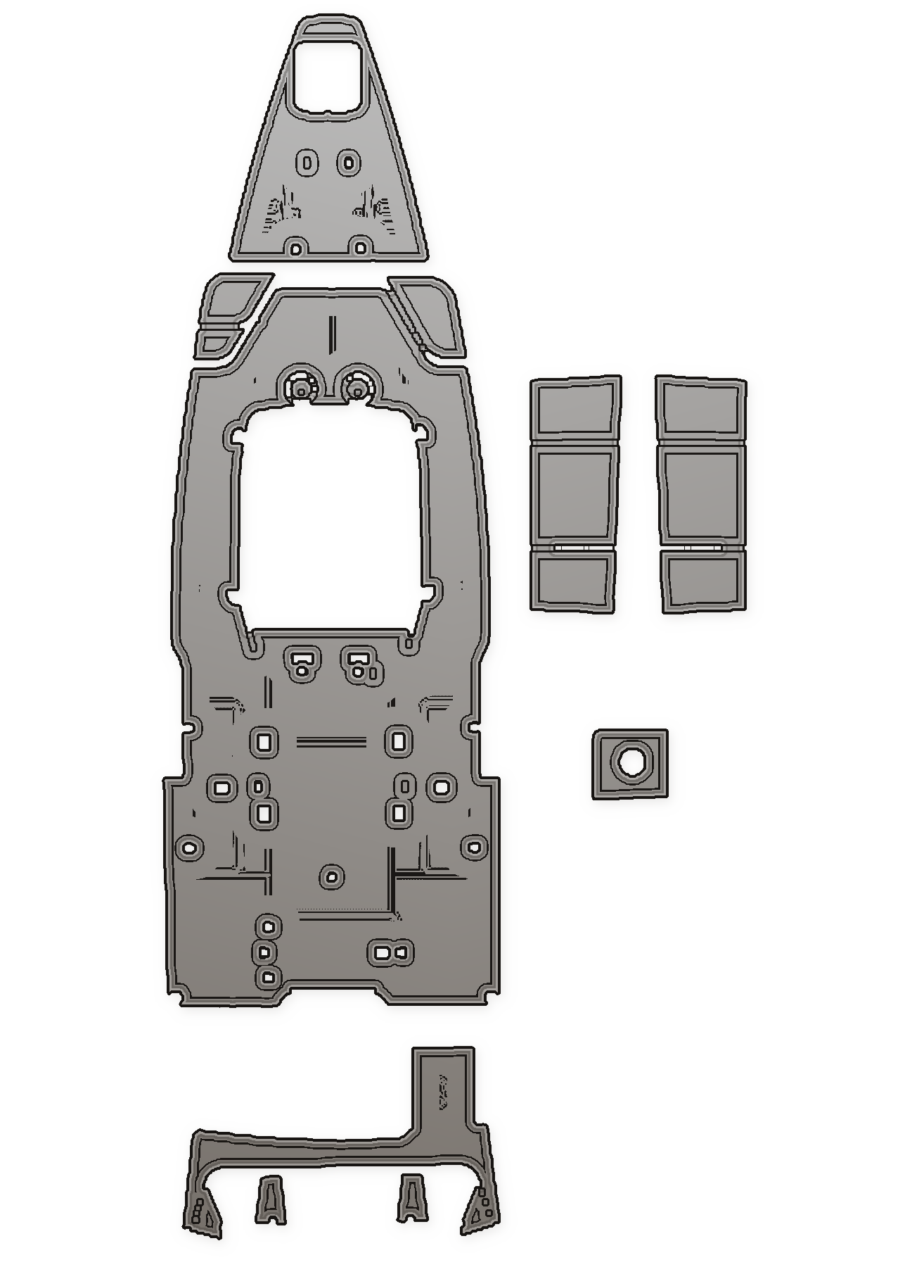 Donzi 32 BC Custom EVA Foam Boat Flooring