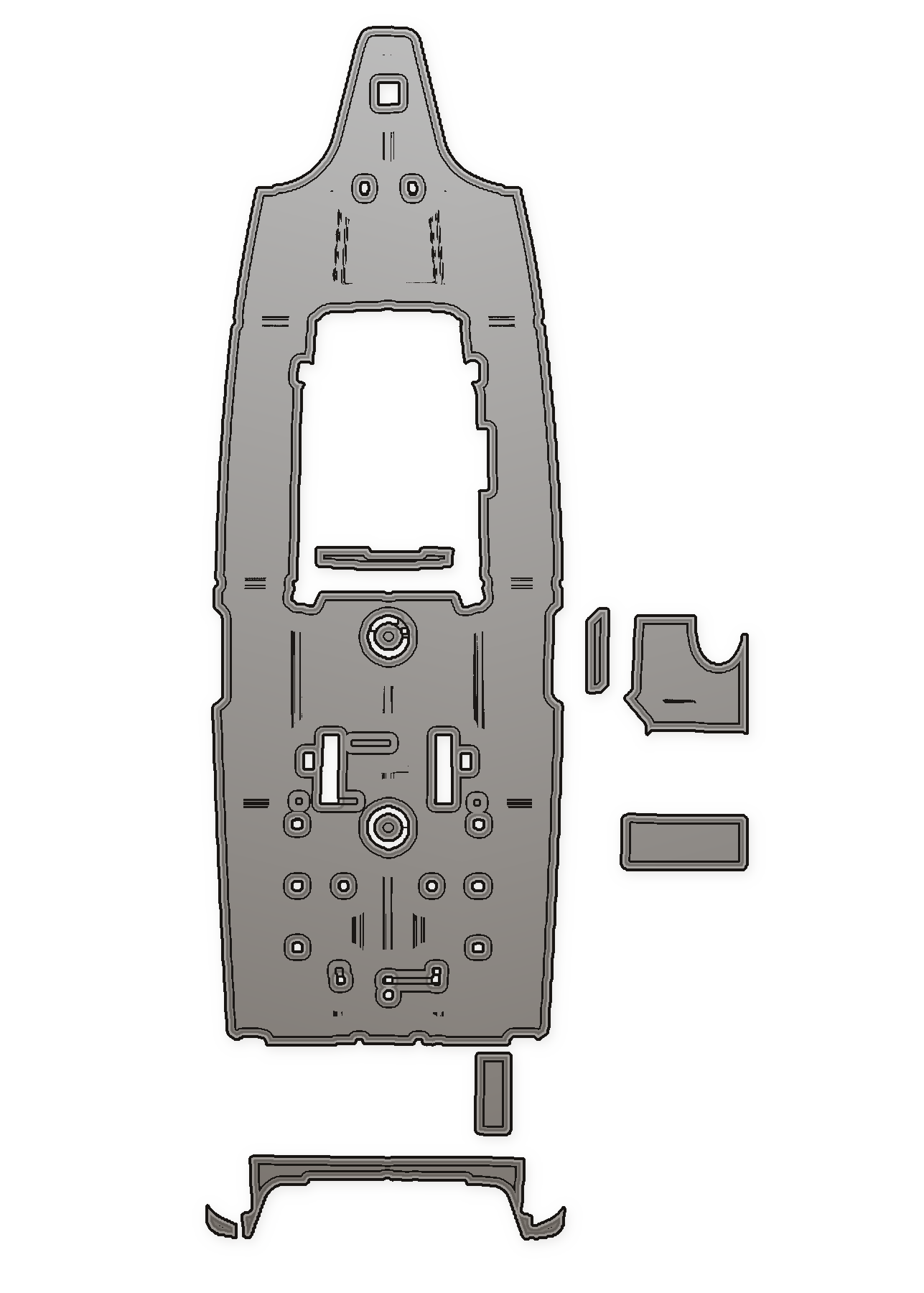 2018-2020 EdgeWater 370 (Fitment 501-108) Custom EVA Foam Boat Flooring