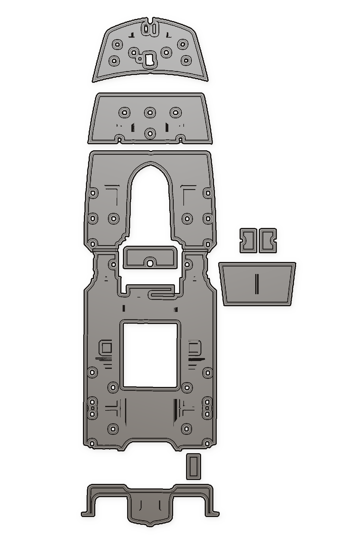 Freeman 34 Custom EVA Foam Boat Flooring
