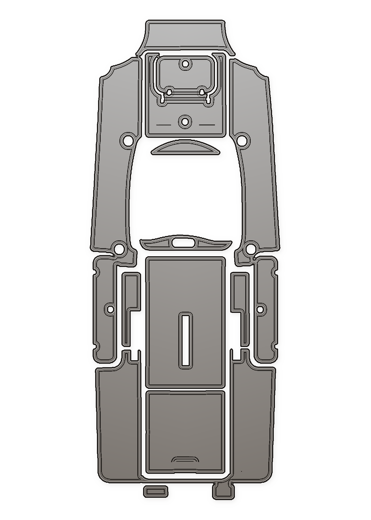 2009 Glasstream 328 SCX Custom EVA Foam Boat Flooring