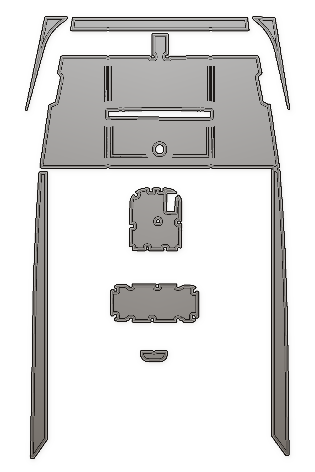 Hamant Airboat 13 Custom EVA Foam Boat Flooring