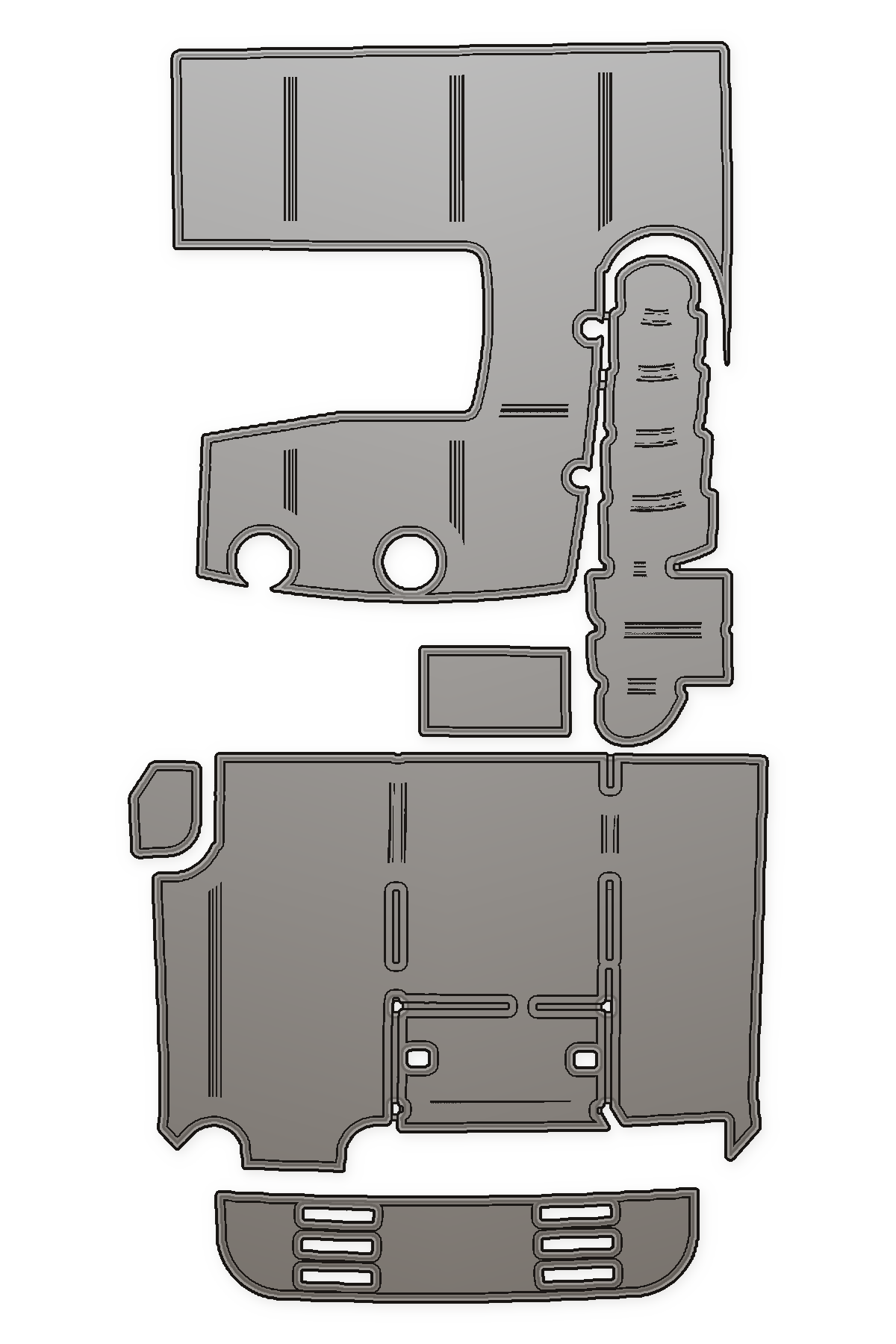 Luhrs 36 Open Custom EVA Schuim Bootvloer