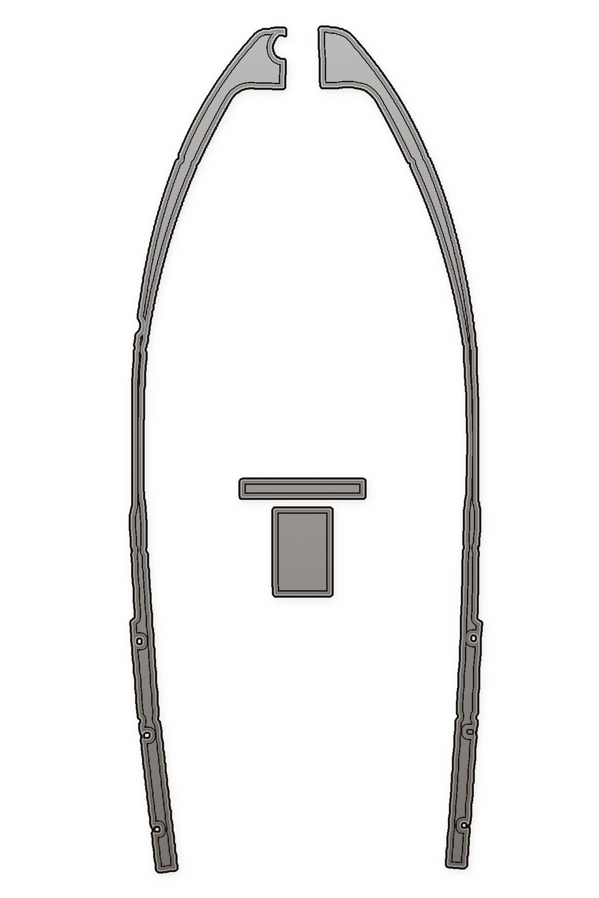 Mako 234 Custom EVA Foam Boat Flooring