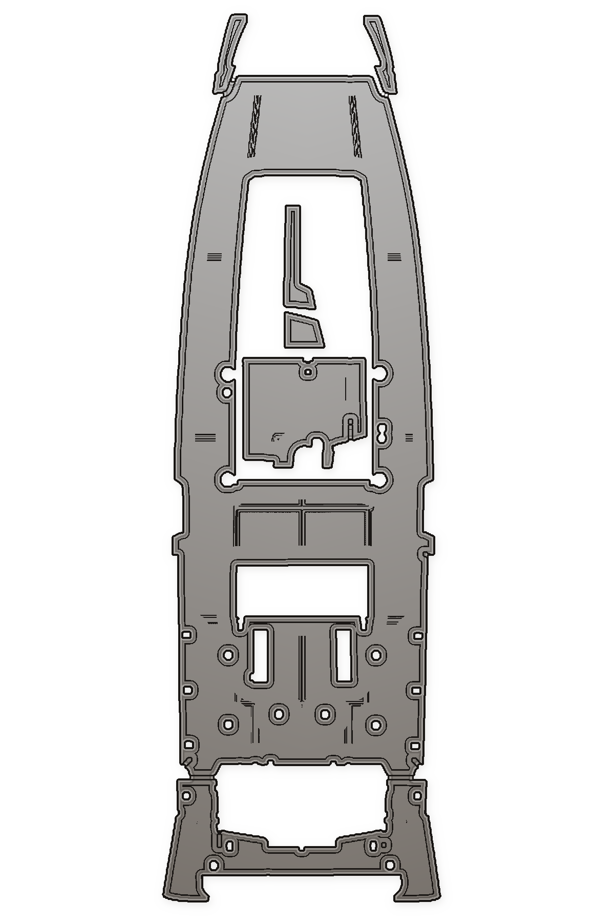 2012 Nor-Tech 340 Sport Custom EVA Foam Boat Flooring