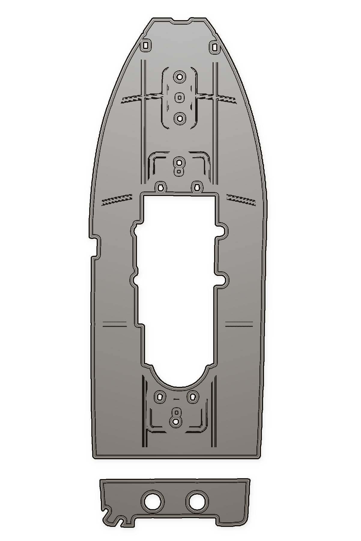Parker Offshore 25 Custom Custom EVA Foam Boat Flooring