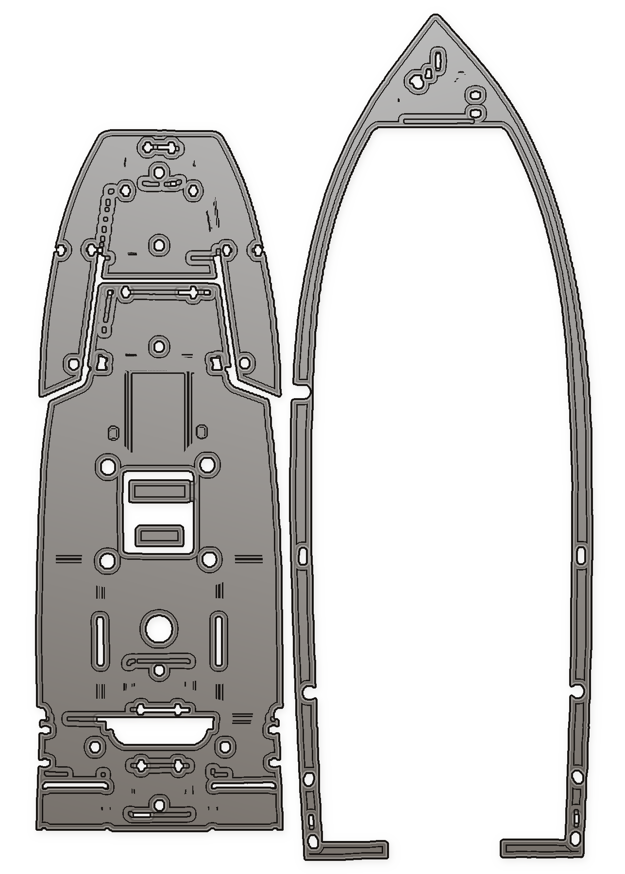 Pathfinder 2400 Custom EVA Foam Boat Flooring