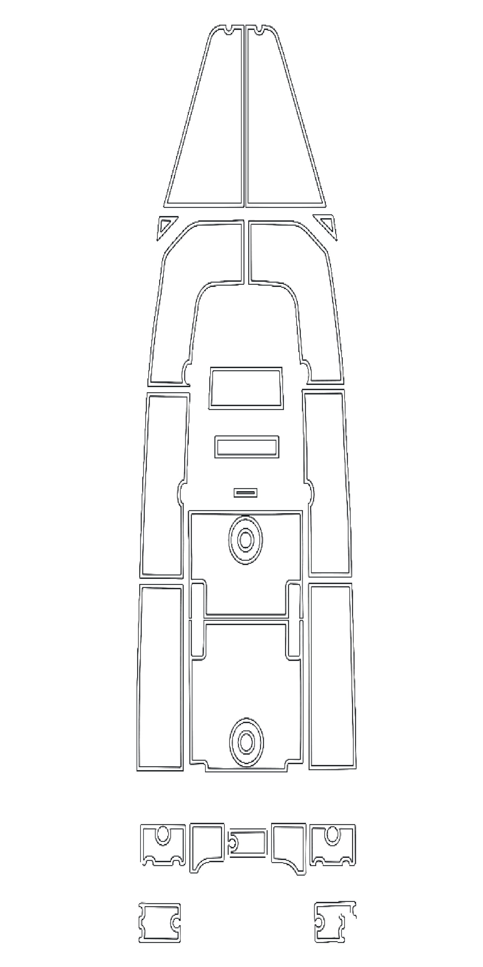2008 Angler 190 Custom EVA Foam Boat Flooring