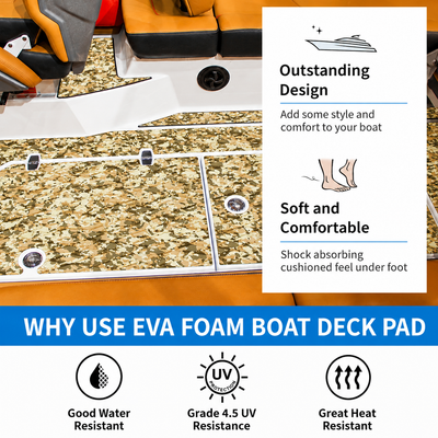 Camo Diamond EVA Foam Boat Flooring
