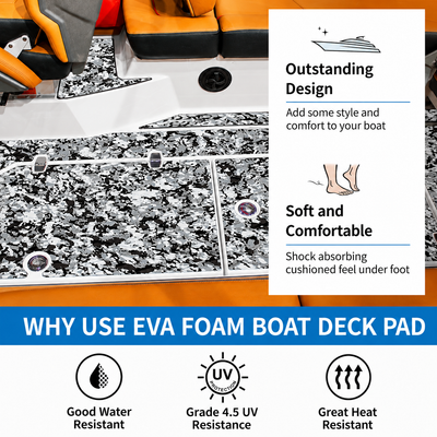 Camo Diamond EVA Foam Boat Flooring