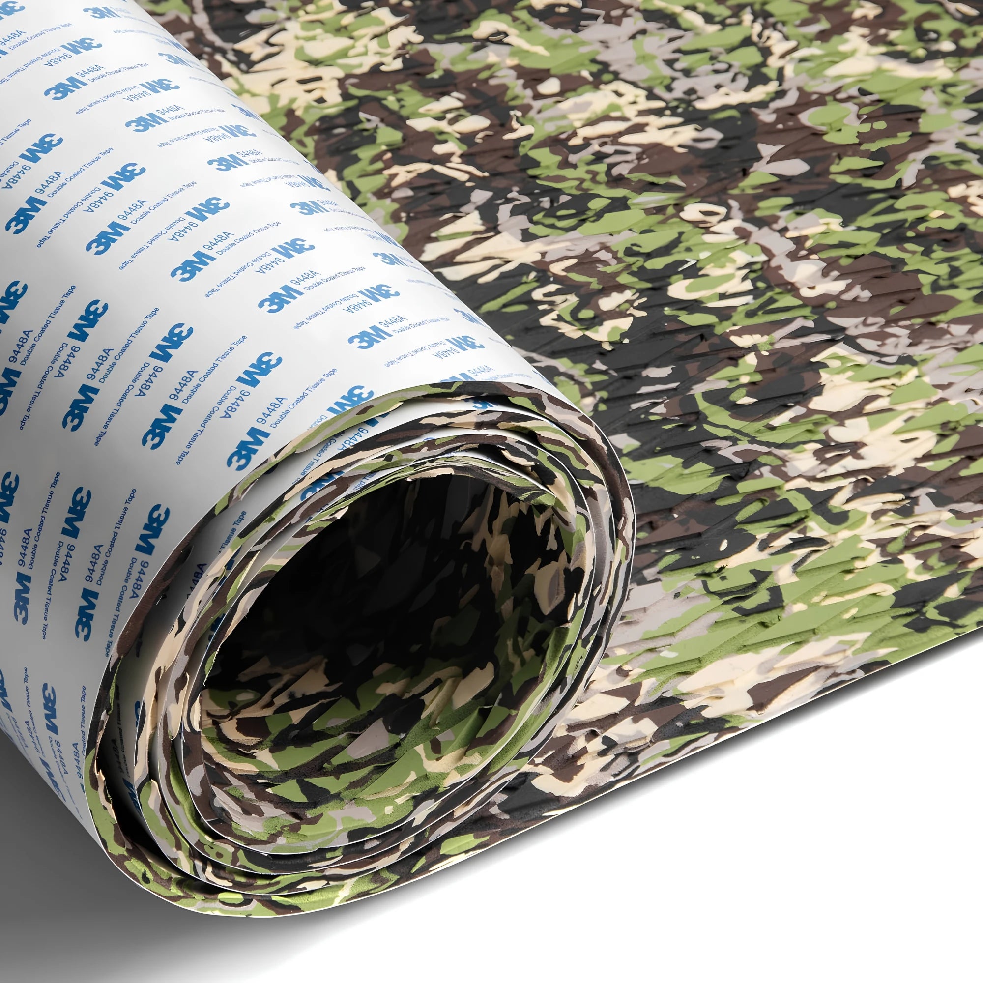 PoseidonDeck small diamond army camo EVA foam boat flooring for jon boats and marine decks #color_small-diamond-army