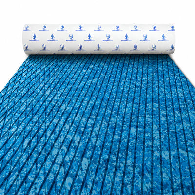 PoseidonDeck blue camo EVA foam boat flooring #color_blue-camo