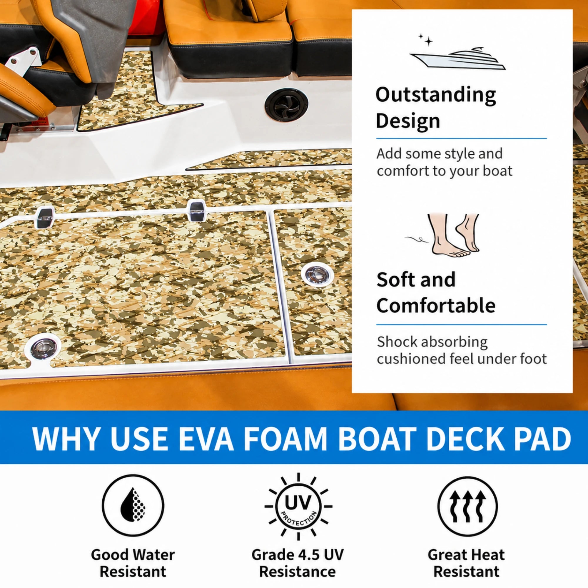 PoseidonDeck desert EVA foam boat flooring #color_desert-camo