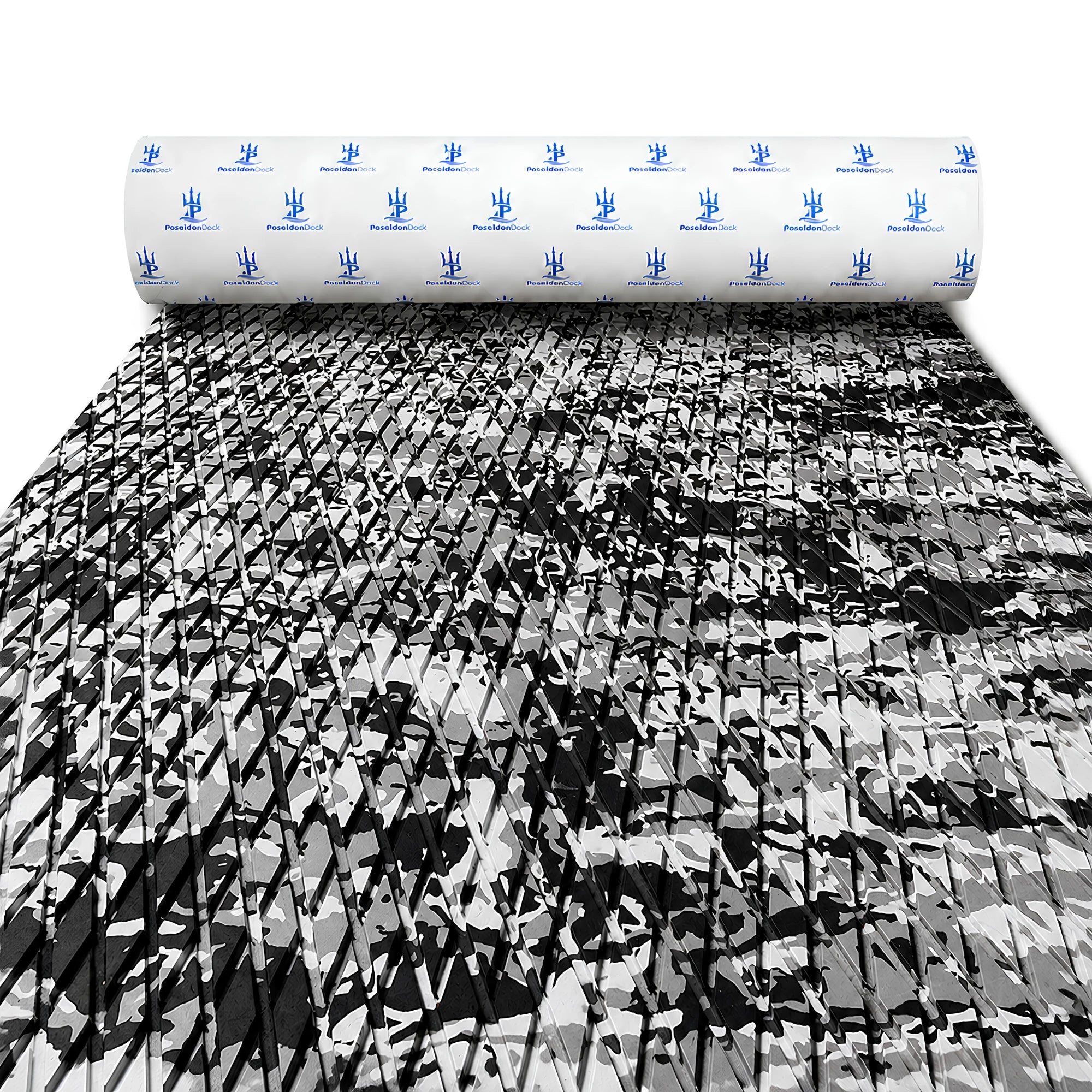PoseidonDeck snow camo EVA foam boat flooring #color_snow-camo