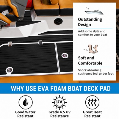 PoseidonDeck Camo Grooved Boat Decking
