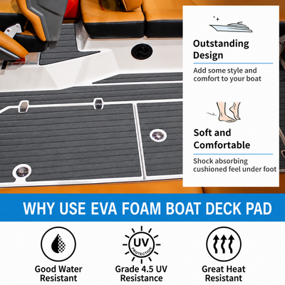 PoseidonDeck Camo Grooved Boat Decking