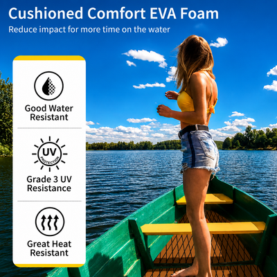 PoseidonDeck Diamond EVA Foam Boat Flooring