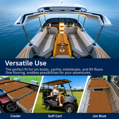 PoseidonDeck Diamond EVA Foam Boat Flooring