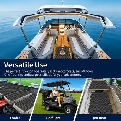 PoseidonDeck Diamond EVA Foam Boat Flooring
