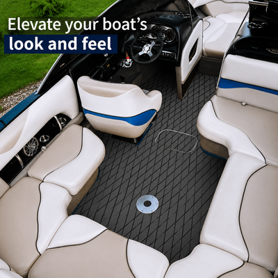 PoseidonDeck Diamond EVA Foam Boat Flooring