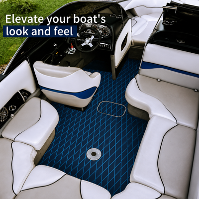 PoseidonDeck Diamond EVA Foam Boat Flooring