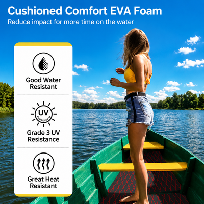 PoseidonDeck Diamond EVA Foam Boat Flooring
