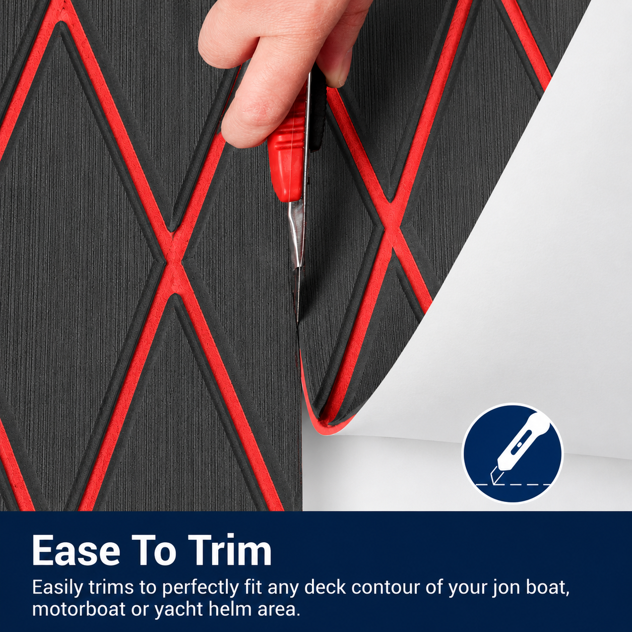 PoseidonDeck Diamond EVA Foam Boat Flooring
