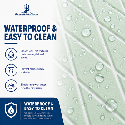 PoseidonDeck Diamond EVA Foam Boat Flooring