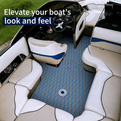 PoseidonDeck Diamond EVA Foam Boat Flooring