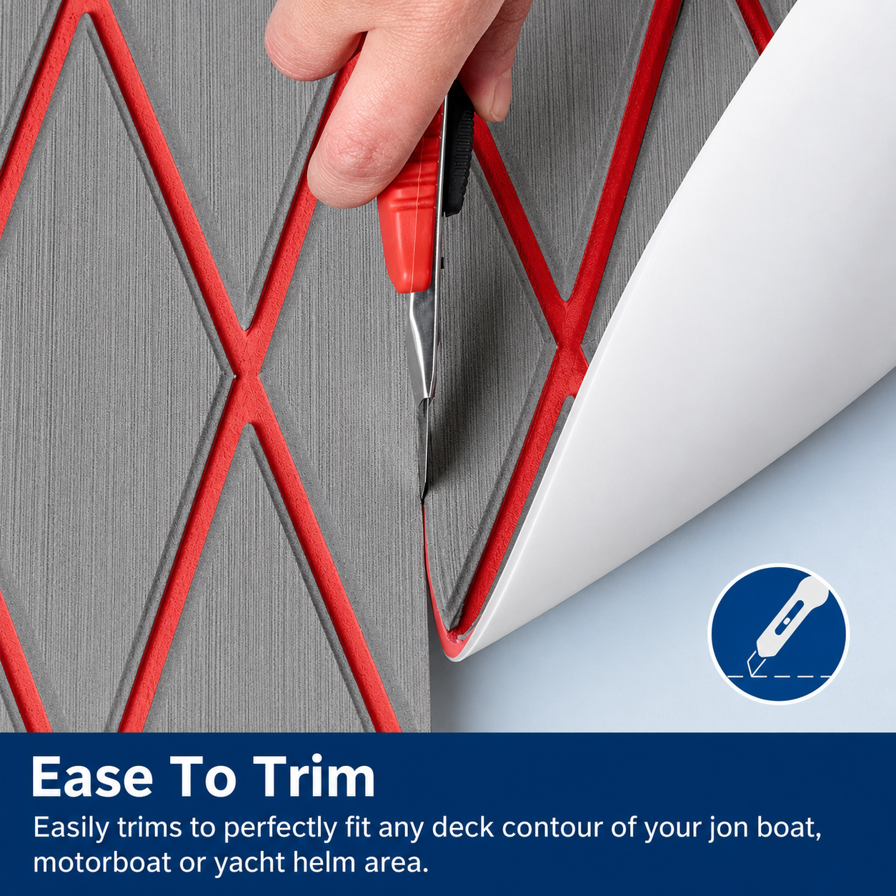PoseidonDeck Diamond EVA Foam Boat Flooring