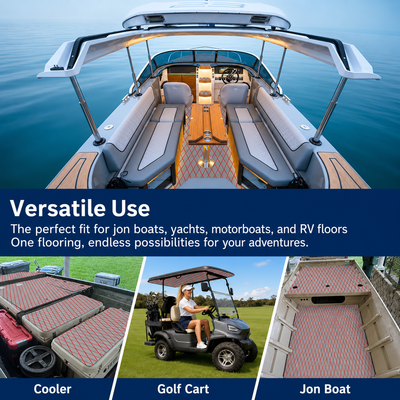 PoseidonDeck Diamond EVA Foam Boat Flooring