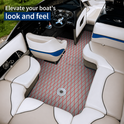 PoseidonDeck Diamond EVA Foam Boat Flooring