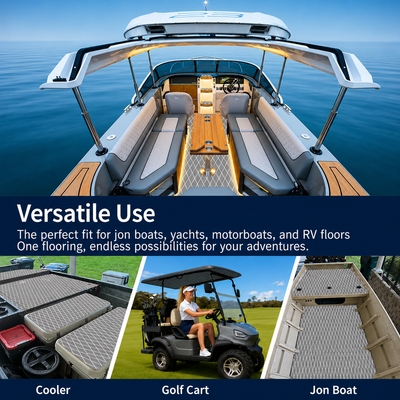 PoseidonDeck Diamond EVA Foam Boat Flooring