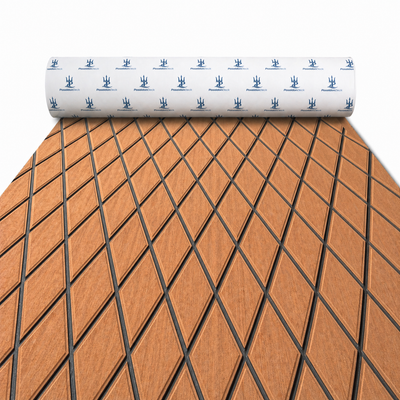 Diamond Pattern EVA Foam Boat Flooring product image showing EVA foam boat flooring for marine boat decking by PoseidonDeck