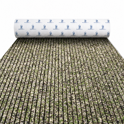 Army green camo grooved EVA foam boat flooring roll for marine deck flooring