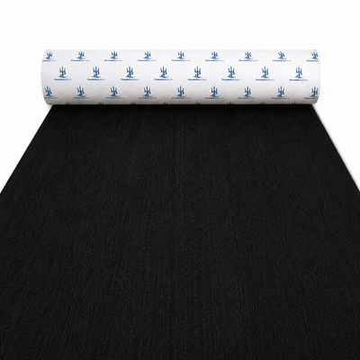 PoseidonDeck Black marine flooring EVA foam boat flooring 94.5 x 15.7 in with adhesive backing product sheet