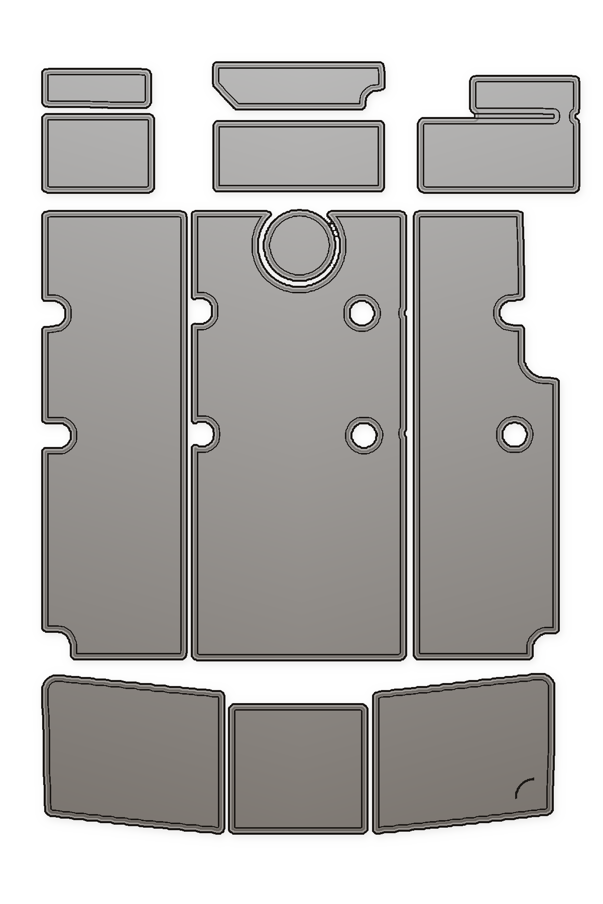 Powerquest 380 Custom EVA Foam Boat Flooring