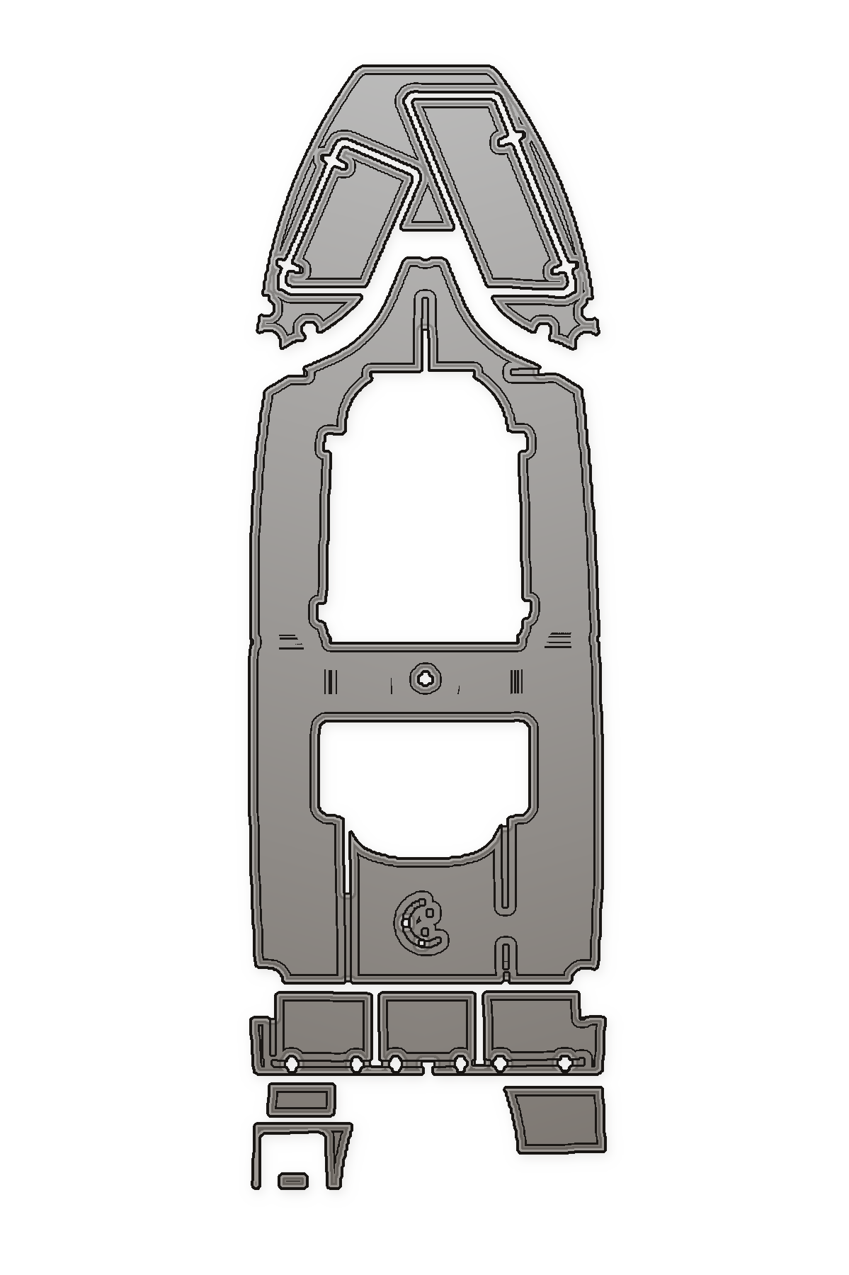Sea Hunt Escape 23 Custom EVA Foam Boat Flooring