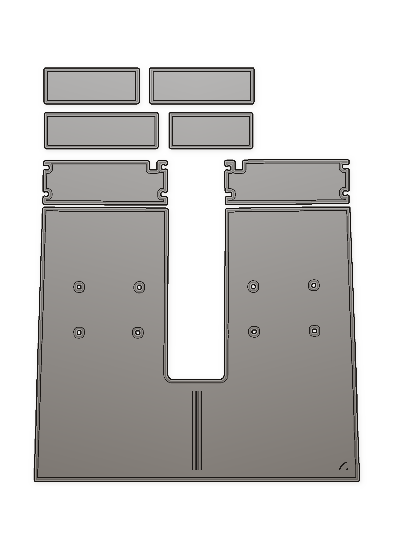 Skater 388 Custom EVA Foam Boat Flooring