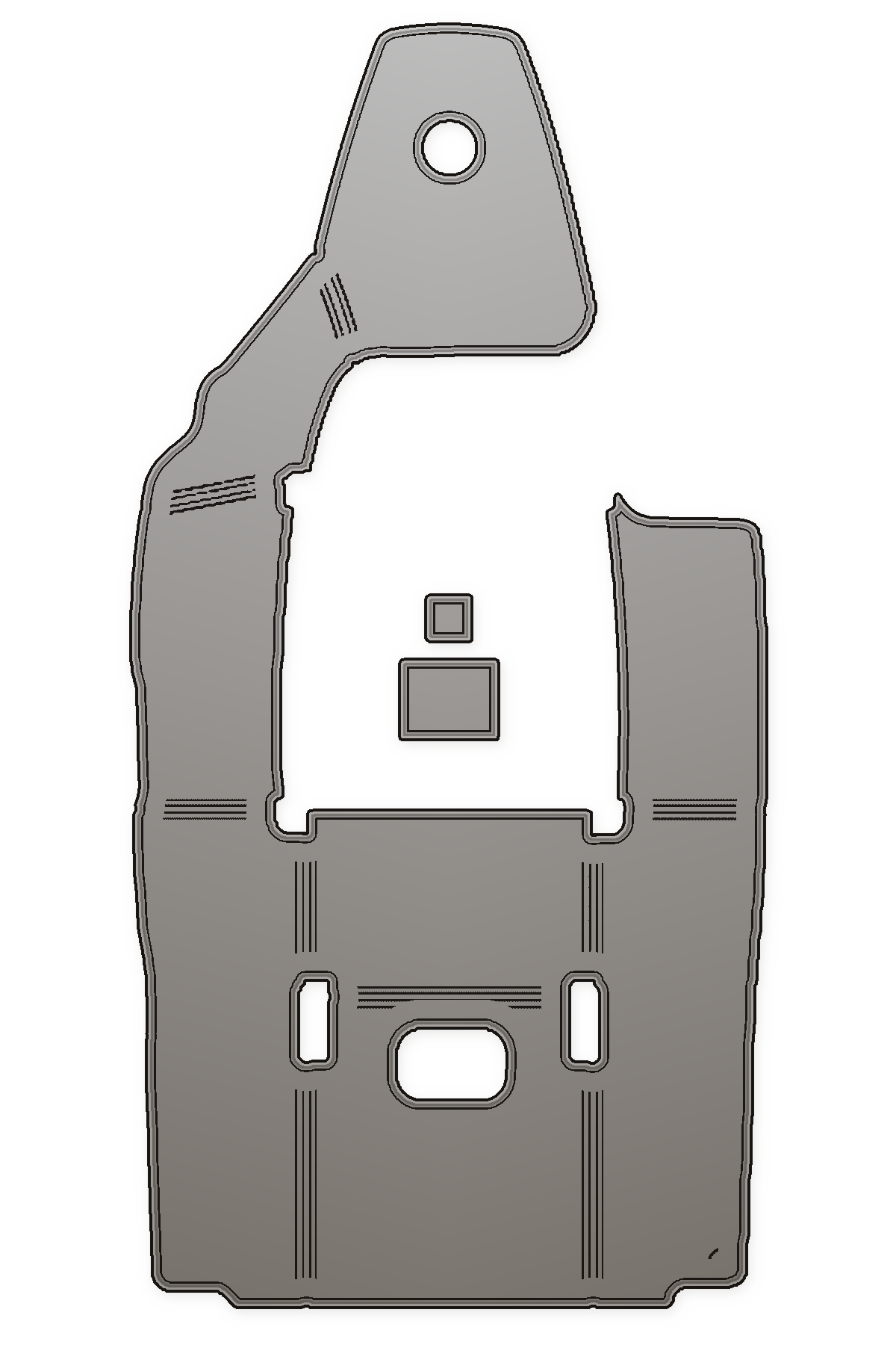 Tidewater 252 LXF Custom EVA Foam Boat Flooring