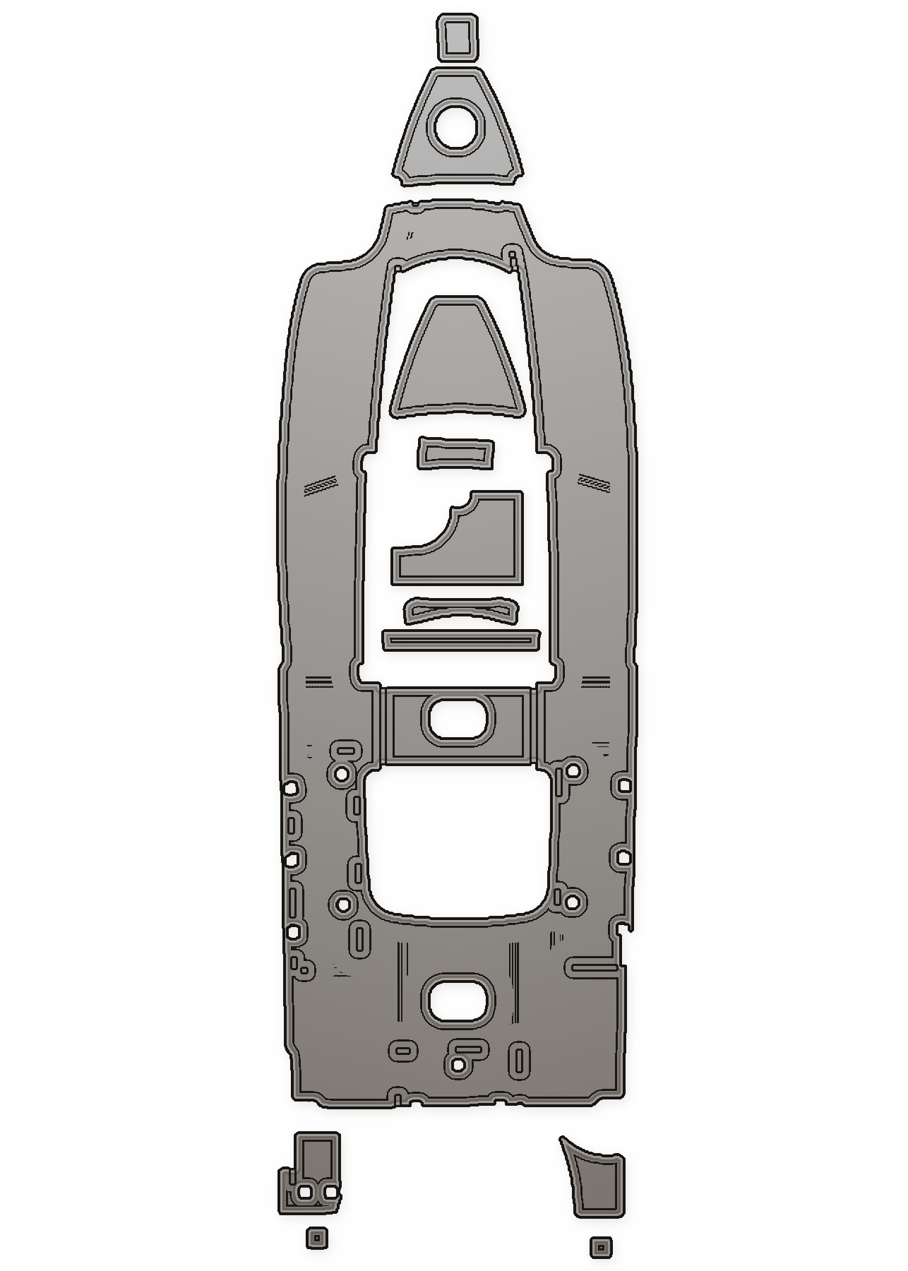 Tidewater 320 CC Custom EVA Foam Boat Flooring